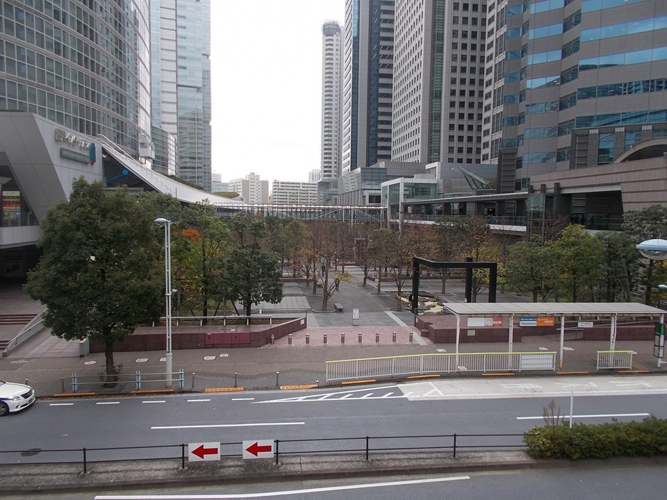 高架通路からの景観です。