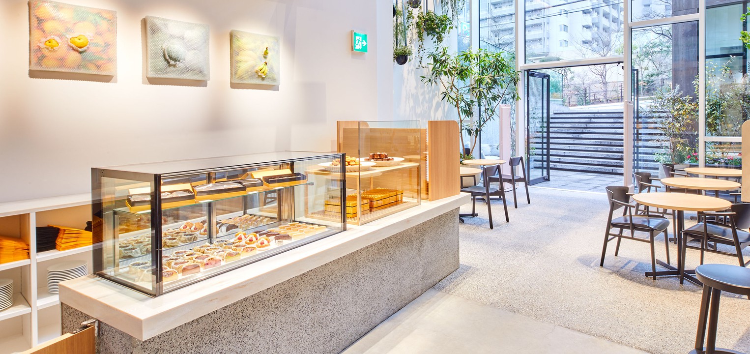 チャコット代官山本店のカフェ