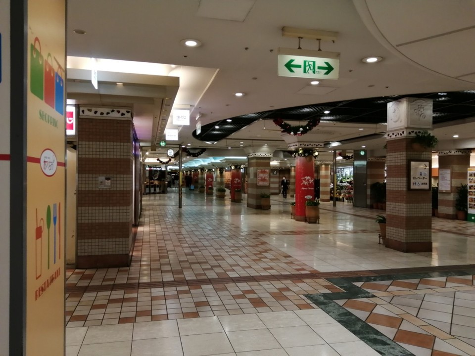  アベノ地下街の画像。