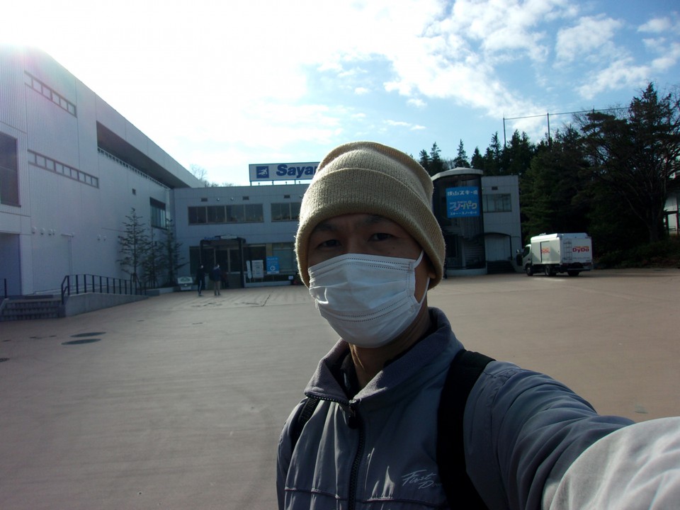 屋内スキー場です。