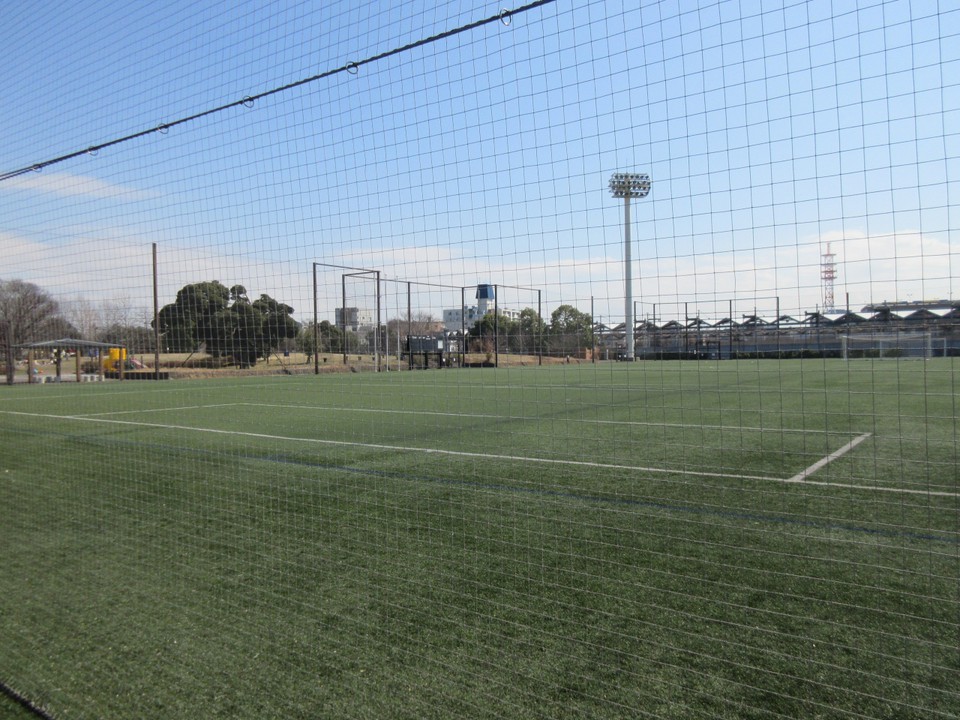 サッカーやラグビーのフィールドもあります