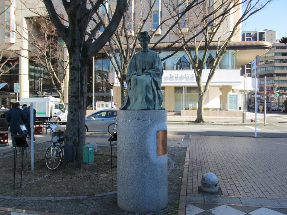 千葉中央公園ヘレンケラー像