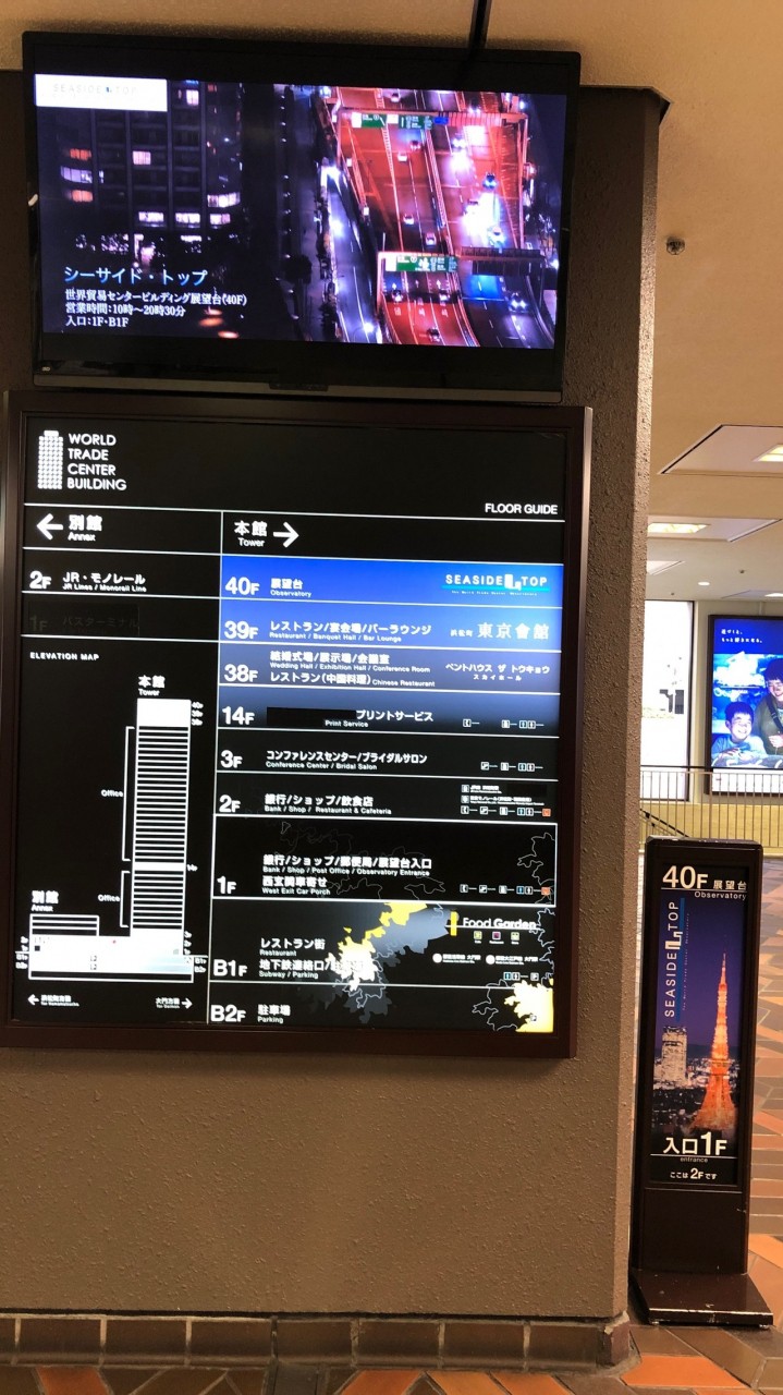 貿易センター案内図！