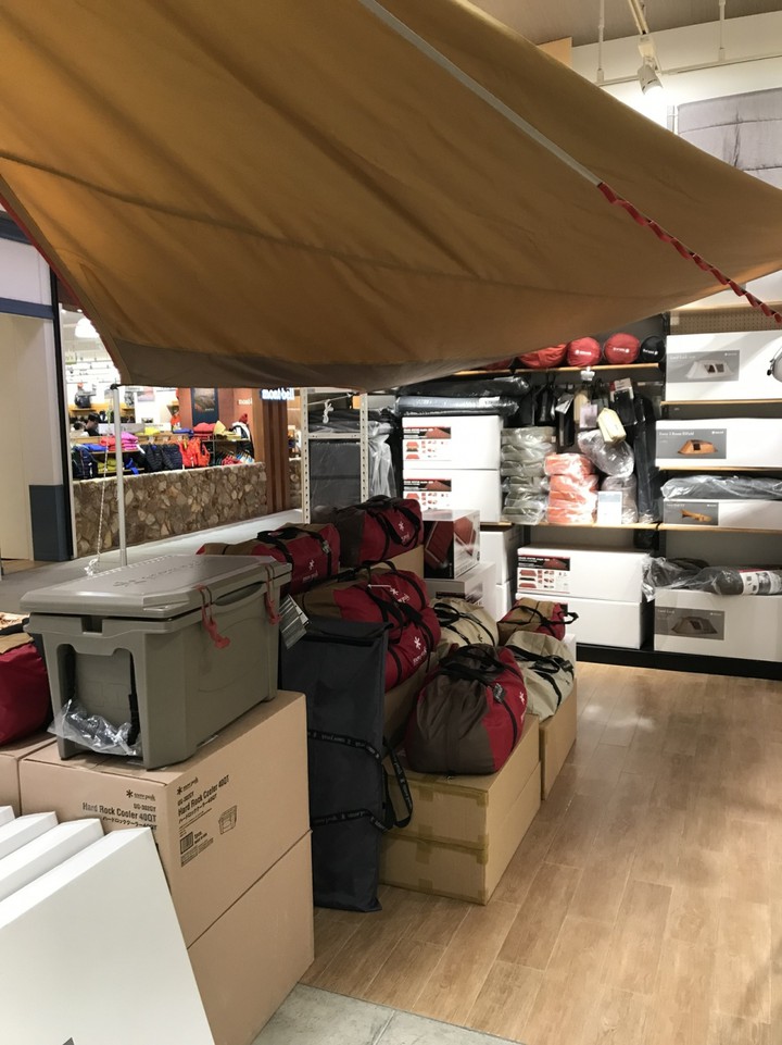 人気のスノーピークのお店