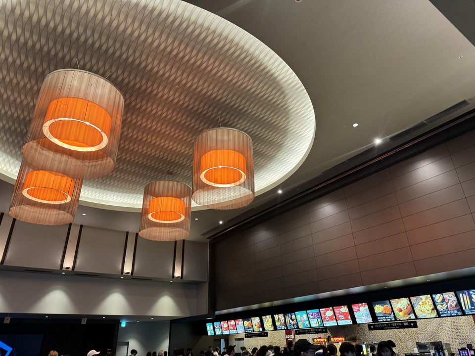 TOHOシネマズの店内の様子