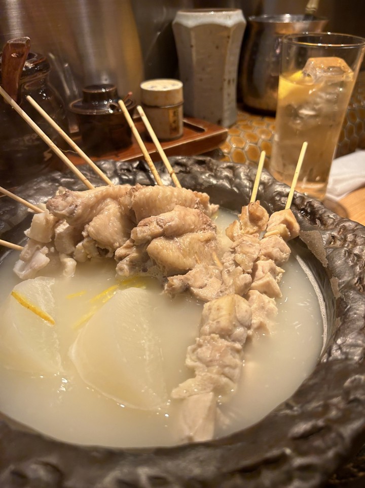鳥だしおでんのお店のおでん