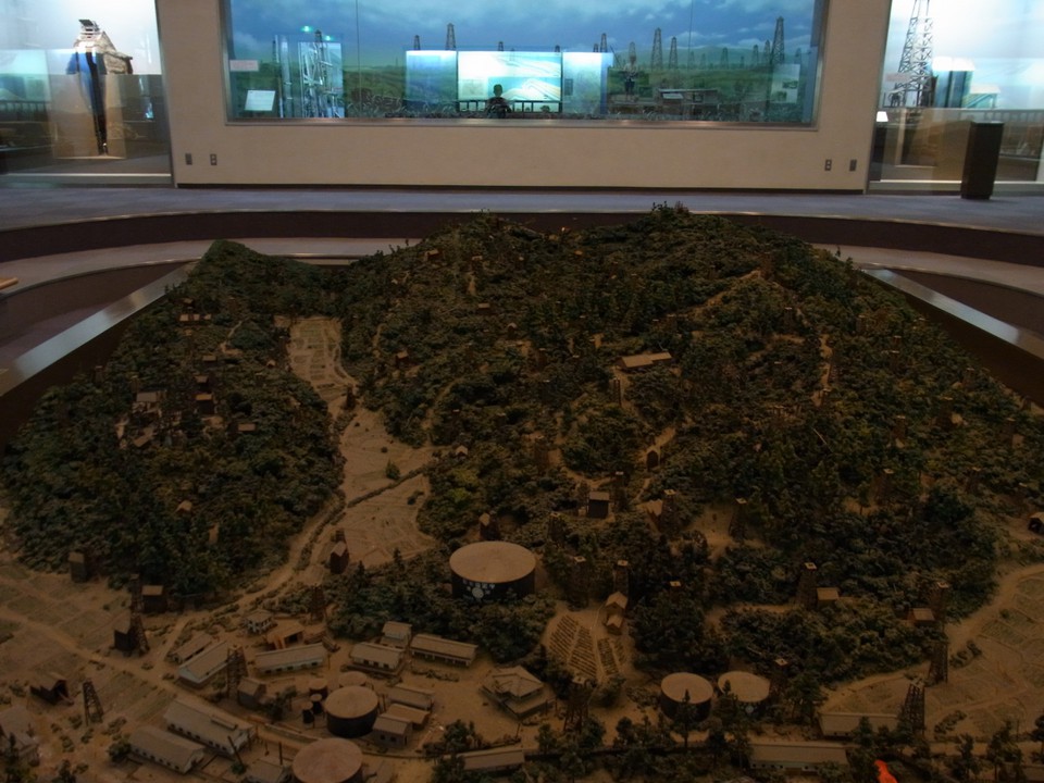 石油の世界館内