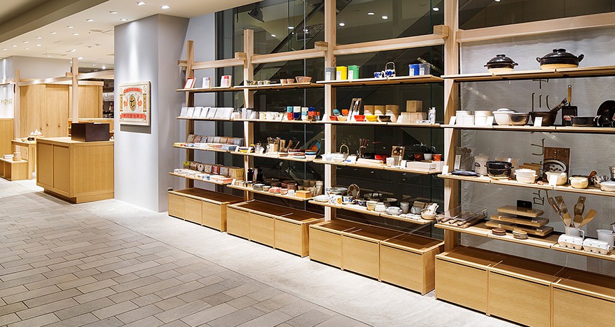 中川政七商店ルミネ立川店の店内