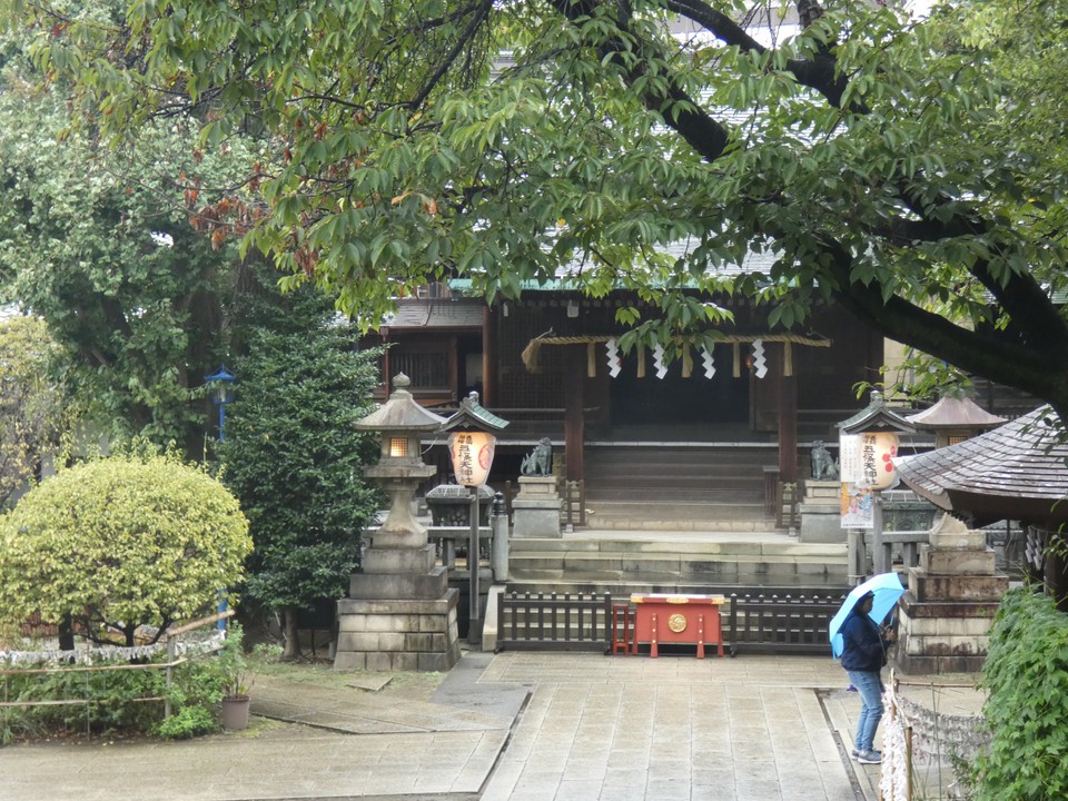 五條天神社拝殿