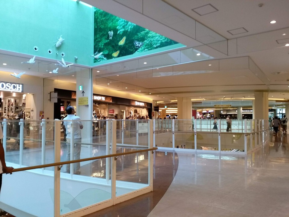 店内の２階の風景