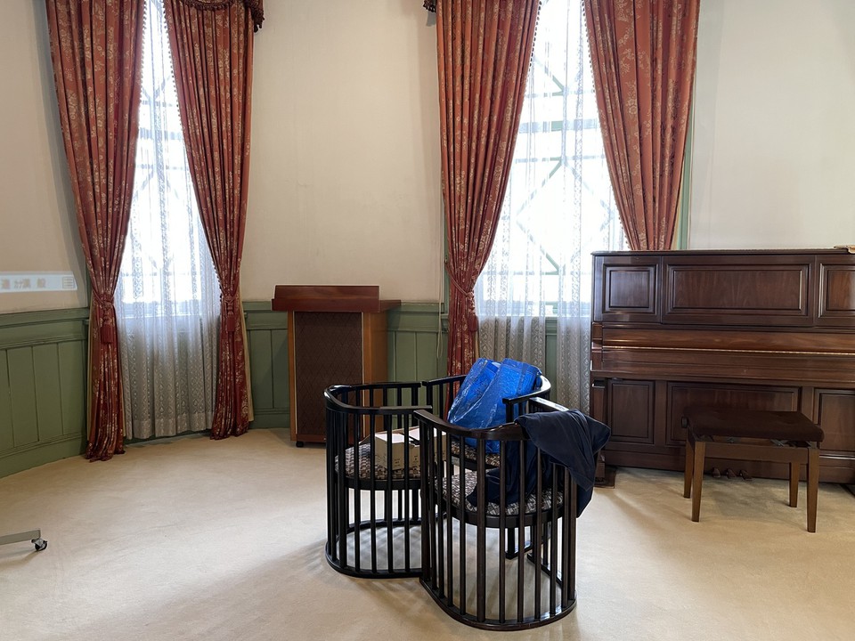 福岡市赤煉瓦文化館の内観画像。