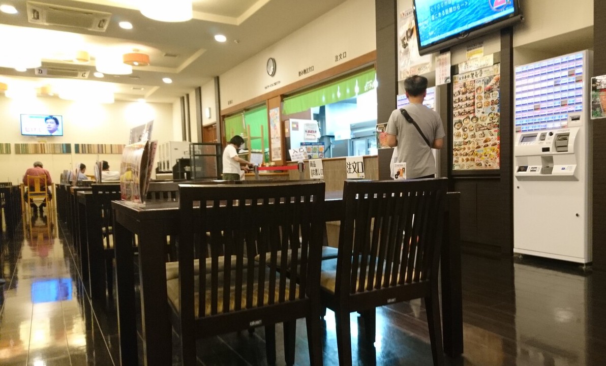 おふろの王様 テーブル席