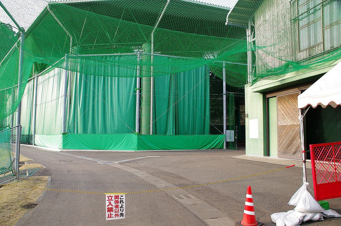 立ち入り禁止区域が多くなりました。