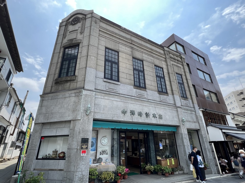 善光寺表参道で