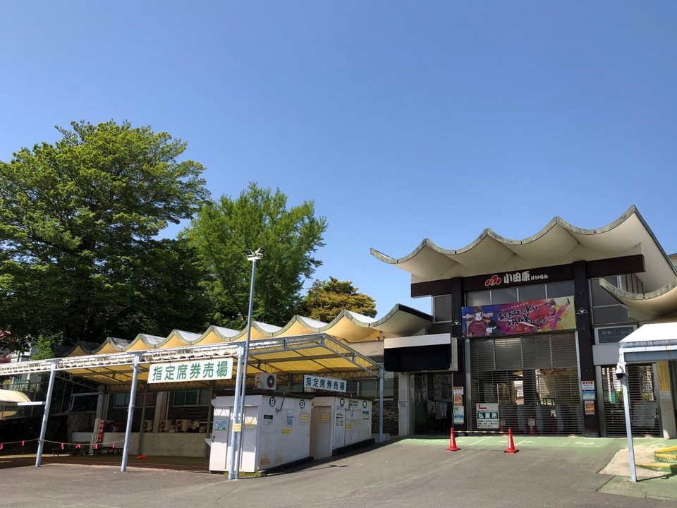 競輪場のエントランス