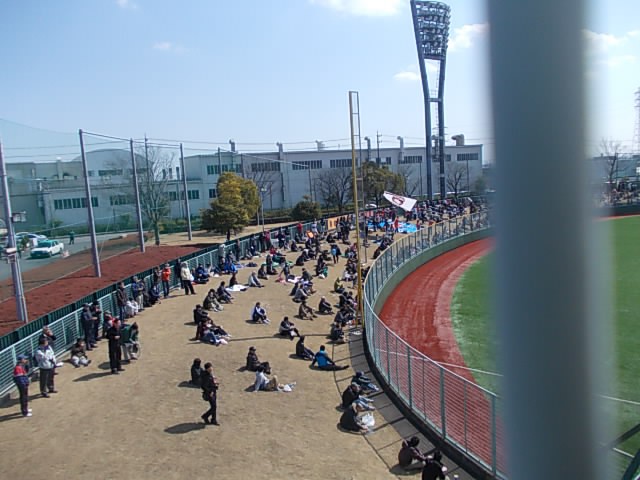 外野スタンドの様子