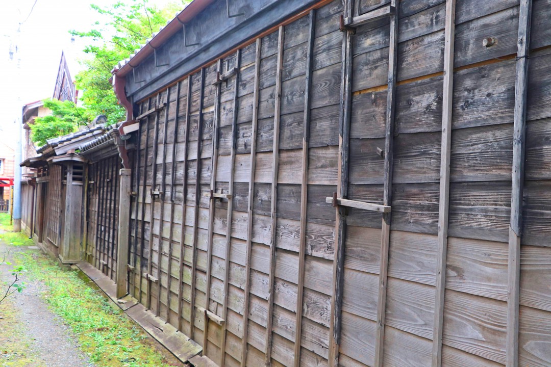 福新呉服店 防火塀