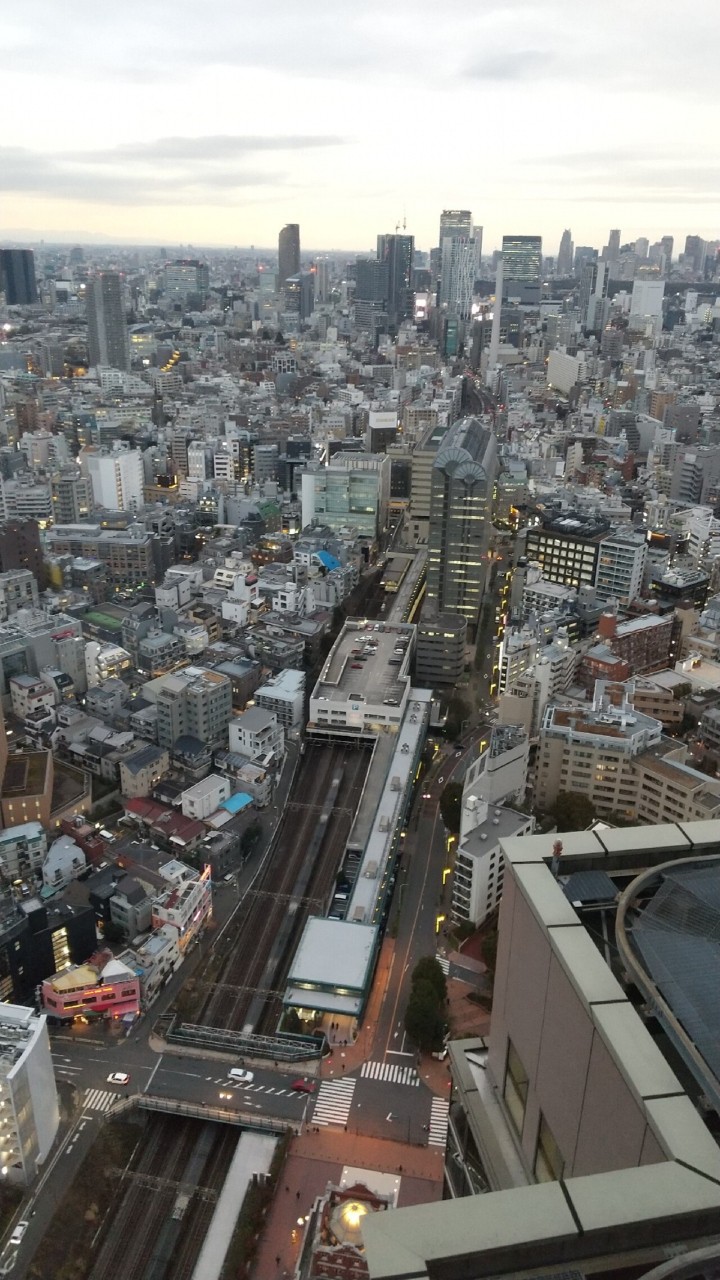 恵比寿ガーデンプレイスからの眺め