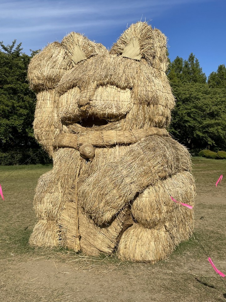 藁アート