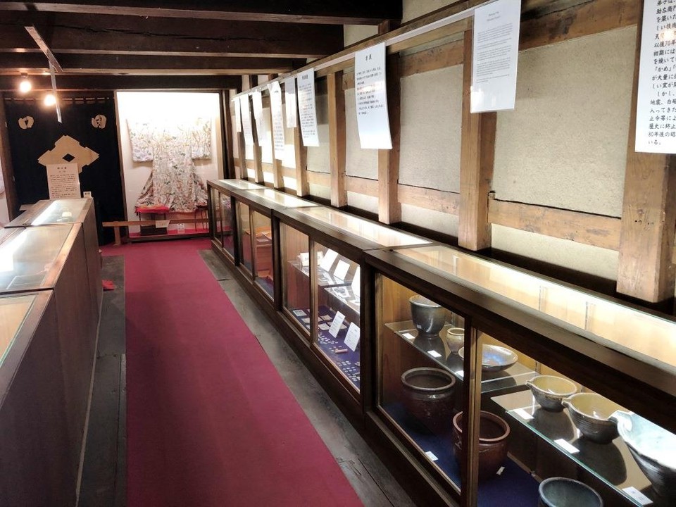 《外町史料館たてつ》資料館内