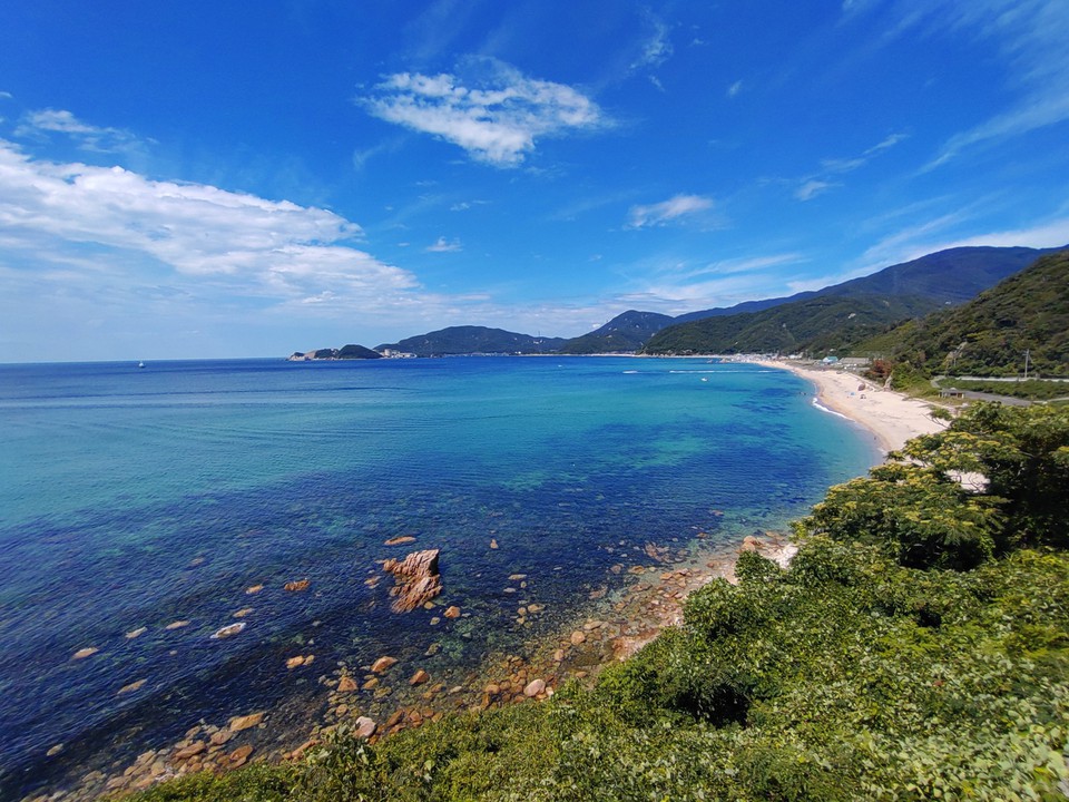 水晶浜とダイヤ浜