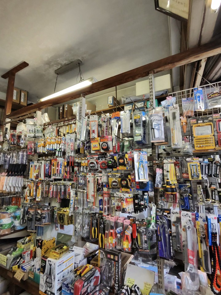 菊屋の店内の売り場