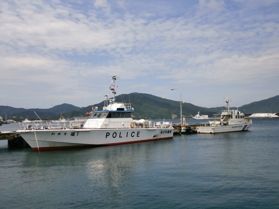 敦賀湾が目の前