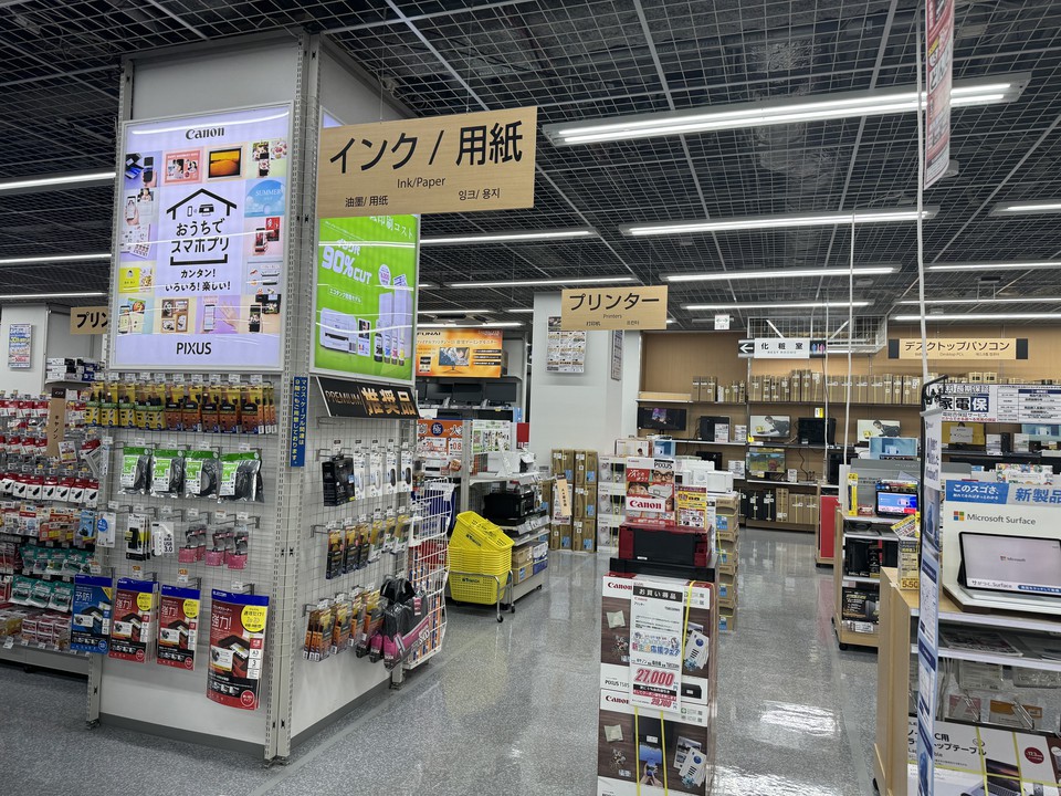 LABIの店内の売り場
