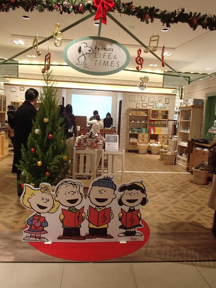 12月にはXマスデコレーション