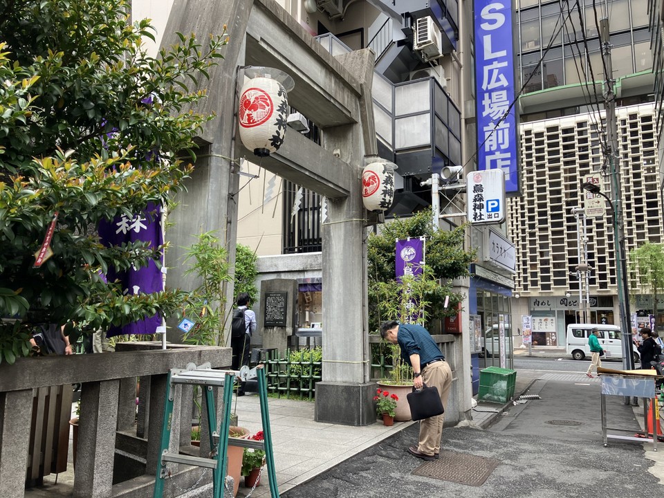 烏森神社の画像。