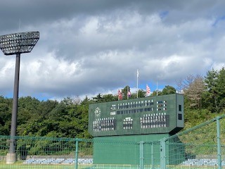 スコアボードの様子です。