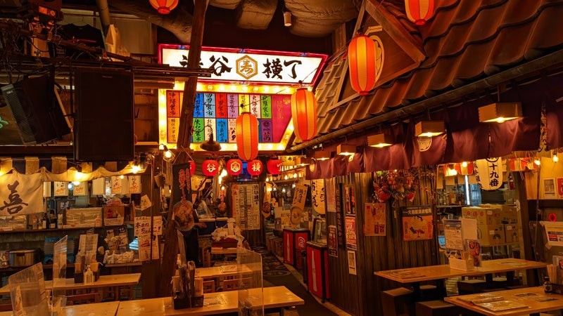 日本全国の味覚が楽しめる渋谷横丁