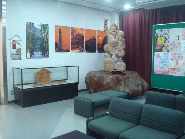 内部の展示