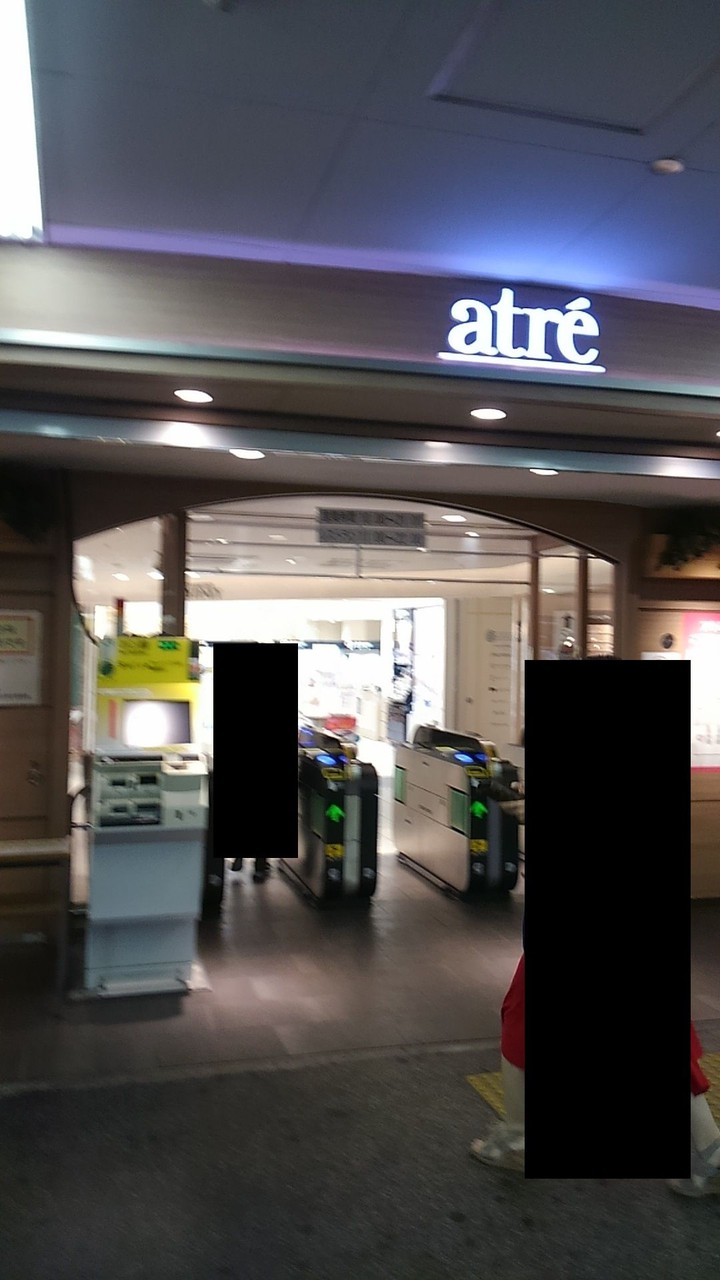 ＪＲの通路から直結していました。