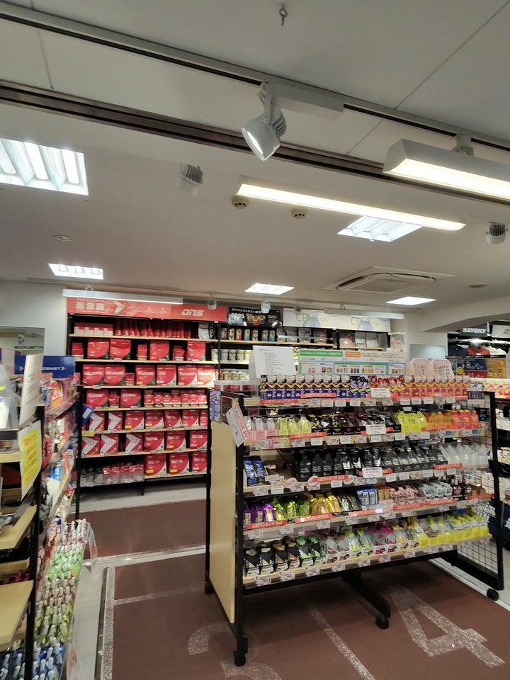 Victoriaの店内の売り場
