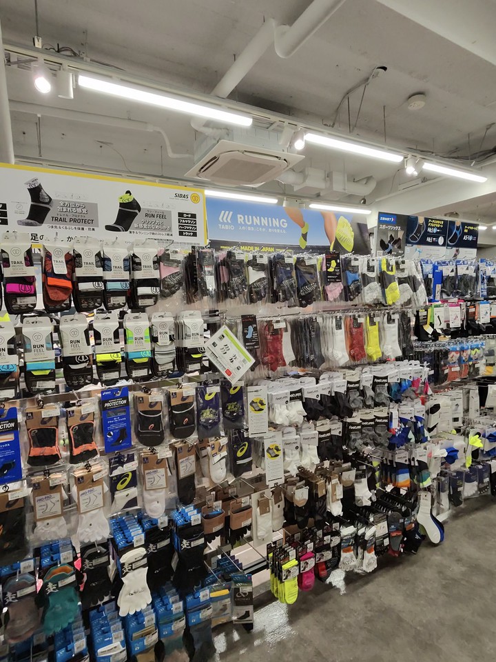 Victoriaの店内の売り場