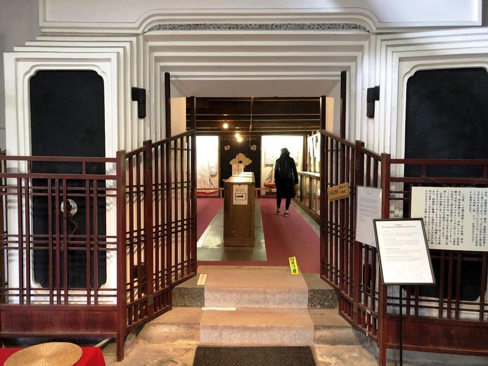 《外町史料館たてつ》資料館内