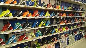 ときわスポーツパシオン横浜店のシューズ売場