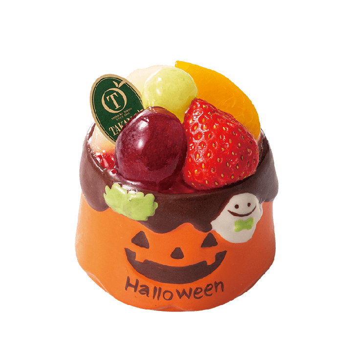 新宿高野のハロウィンスイーツ画像。