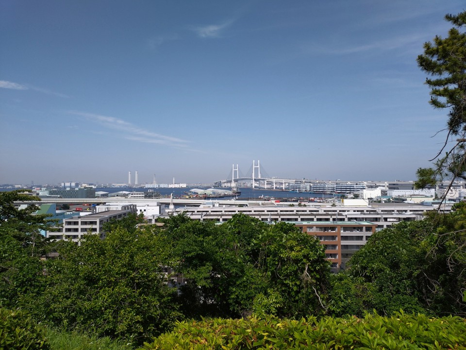 港の見える丘公園からの景色