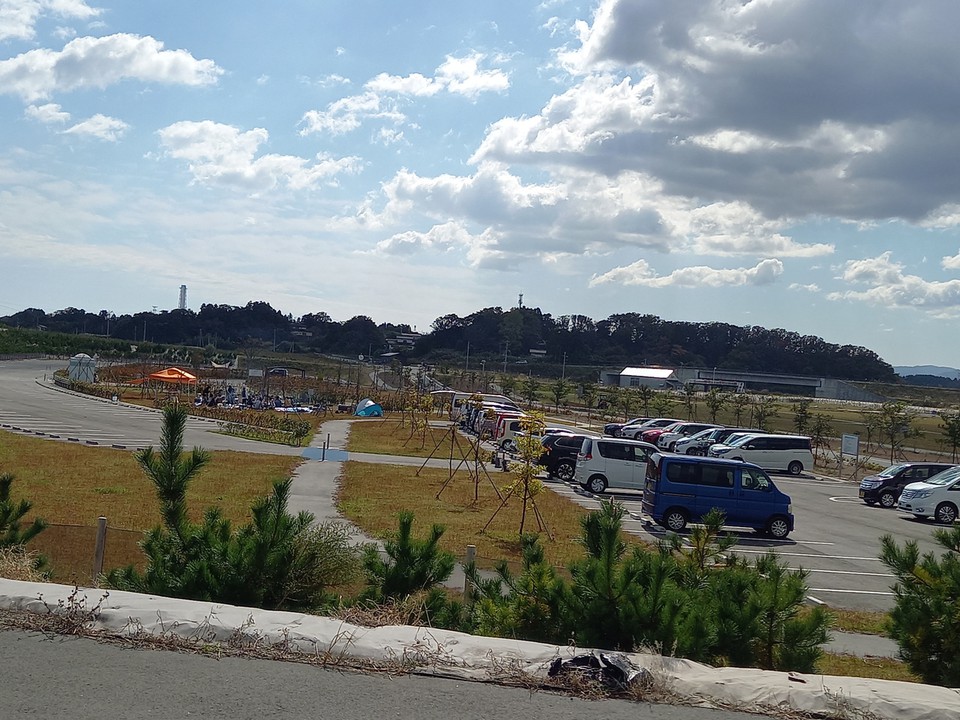 BBQやってました