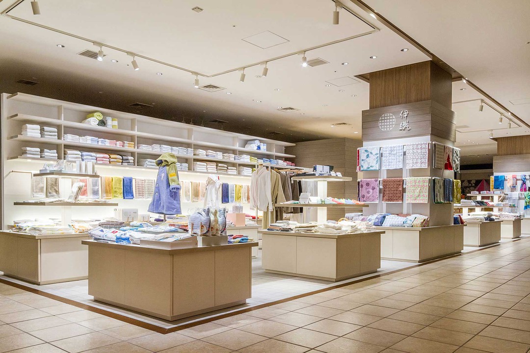 伊織二子玉川ライズ店の内観画像。