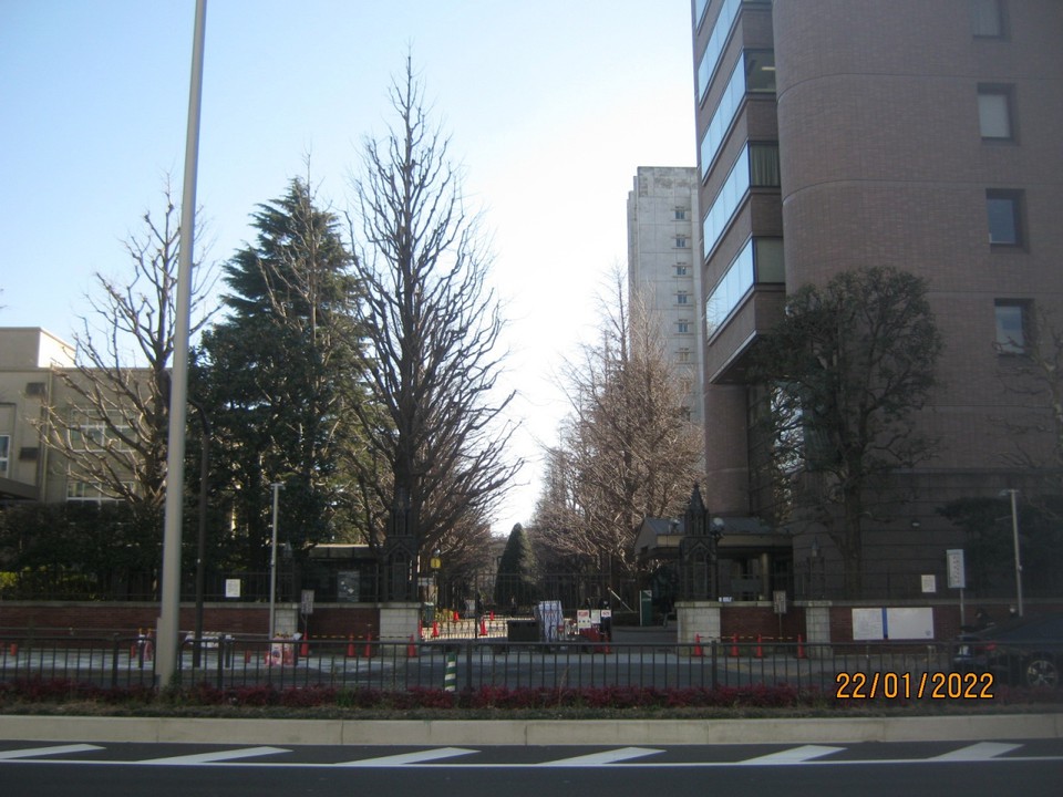 正面の景観です。