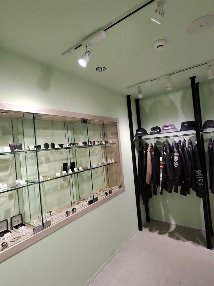 店内の売り場