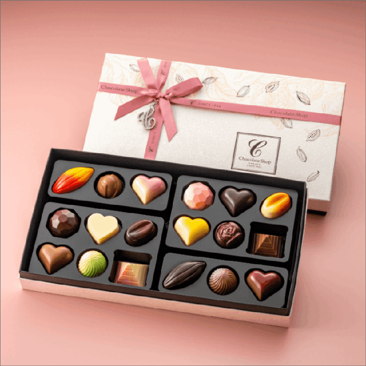 バレンタインにぴったりの美しいチョコレートギフト