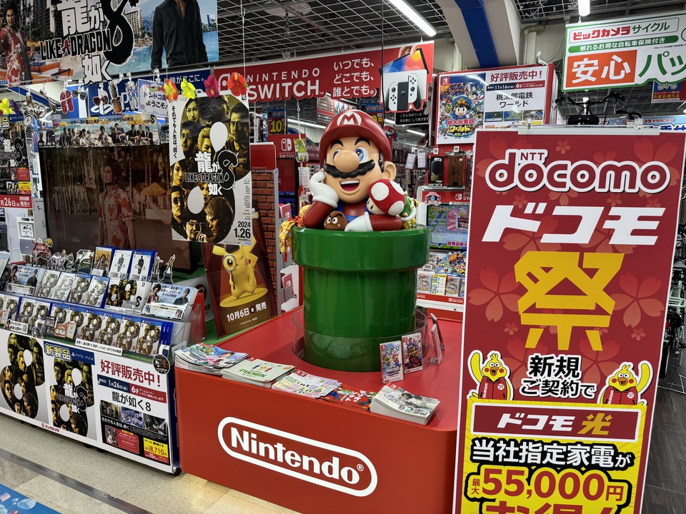 ビックカメラ新宿西口店のゲーム売場