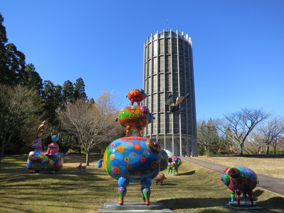 ギャラリーカフェ前からの眺め