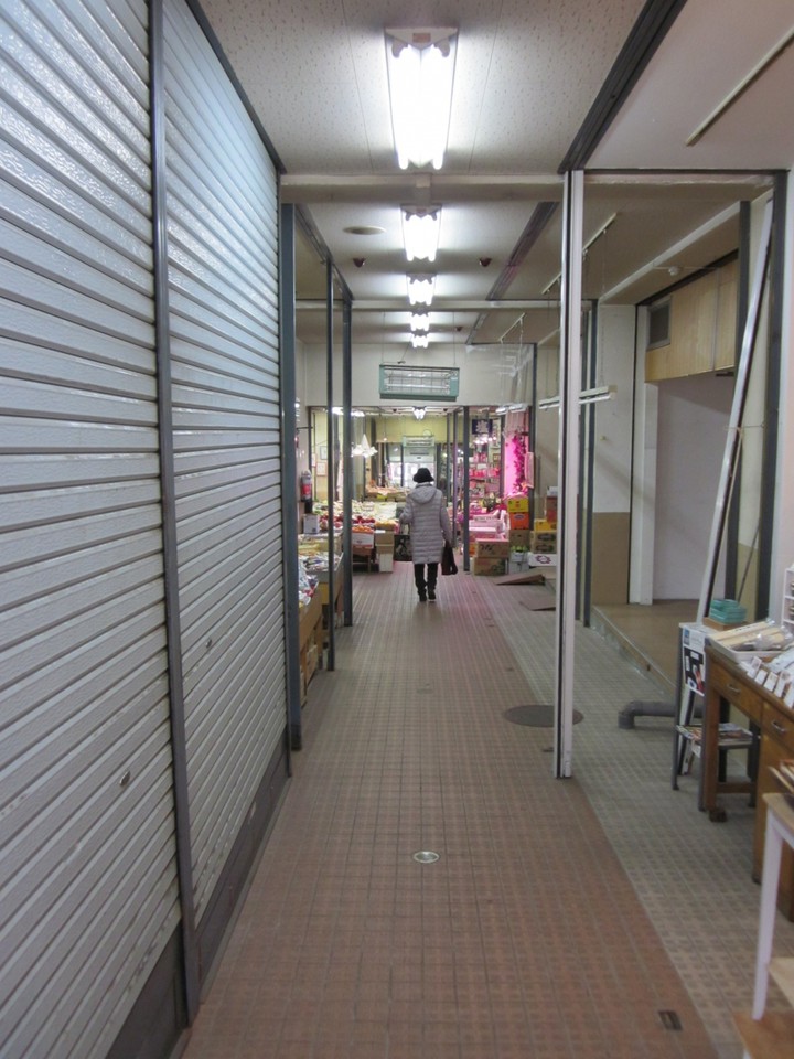 通路はシャッター通り？