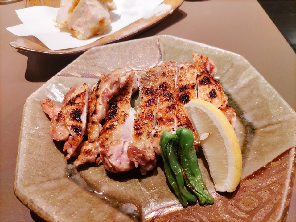 お蕎麦屋さんで夕食