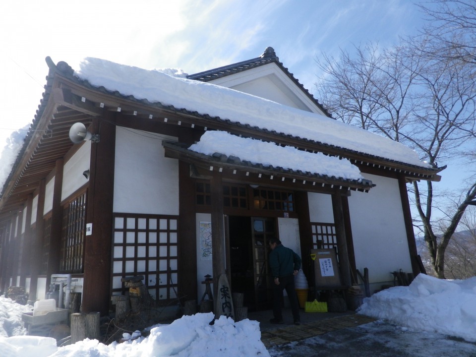案内所とホールがある文芸館